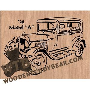 28 Model A fretwork scroll saw pattern | The Wooden Teddy Bear