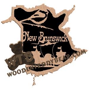 New Brunswick fretwork scroll saw pattern | The Wooden Teddy Bear