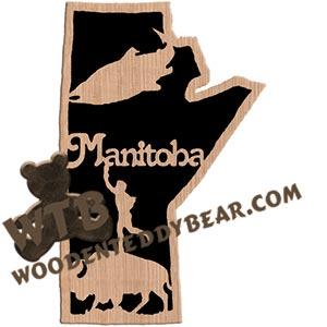 Manitoba fretwork scroll saw pattern | The Wooden Teddy Bear
