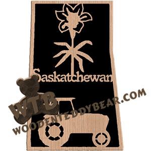Saskatchewan fretwork scroll saw pattern | The Wooden Teddy Bear