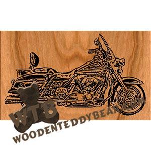 Road King fretwork scroll saw pattern | The Wooden Teddy Bear