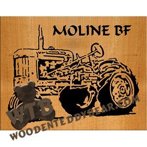 Moline BF fretwork scroll saw pattern | The Wooden Teddy Bear