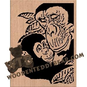 Motherly Love fretwork scroll saw pattern | The Wooden Teddy Bear