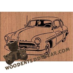1949 Mercury fretwork scroll saw pattern | The Wooden Teddy Bear
