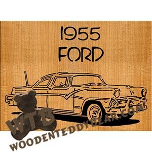 1955 Ford fretwork scroll saw pattern | The Wooden Teddy Bear