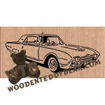 62 T-Bird fretwork scroll saw pattern | The Wooden Teddy Bear