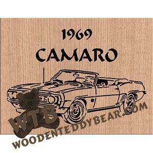 1969 Camaro fretwork scroll saw pattern | The Wooden Teddy Bear