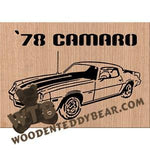 78 Camaro fretwork scroll saw pattern | The Wooden Teddy Bear