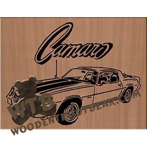 78 Camaro fretwork scroll saw pattern | The Wooden Teddy Bear