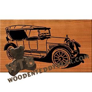 1917 Chevrolet Model D8 fretwork scroll saw pattern | The Wooden Teddy Bear