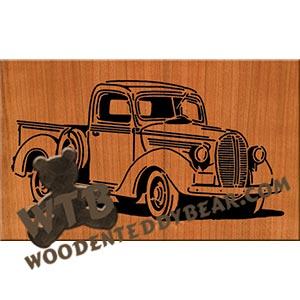 38 Ford Truck fretwork scroll saw pattern | The Wooden Teddy Bear