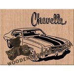 70 Chevelle SS fretwork scroll saw pattern | The Wooden Teddy Bear