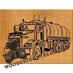 Tanker fretwork scroll saw pattern | The Wooden Teddy Bear