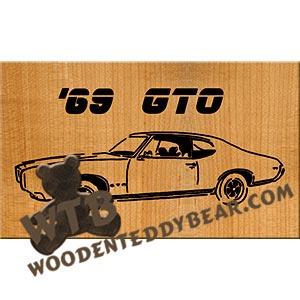 69 GTO fretwork scroll saw pattern | The Wooden Teddy Bear