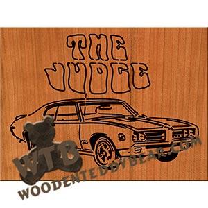 69 GTO The Judge fretwork scroll saw pattern | The Wooden Teddy Bear