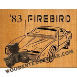 83 Pontiac Firebird fretwork scroll saw pattern | The Wooden Teddy Bear