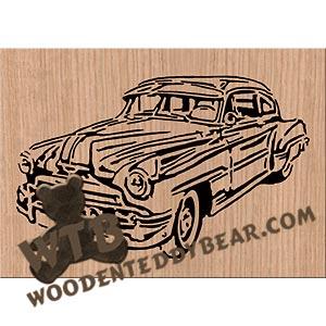 51 Chevy Fleetline fretwork scroll saw pattern | The Wooden Teddy Bear