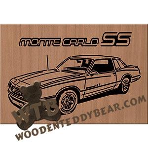 86 Monte Carlo SS fretwork scroll saw pattern | The Wooden Teddy Bear