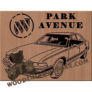 93 Buick Park Avenue fretwork scroll saw pattern | The Wooden Teddy Bear