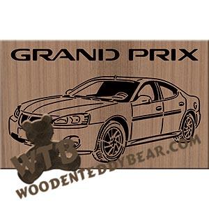 2007 Pontiac Grand Prix fretwork scroll saw pattern | The Wooden Teddy Bear