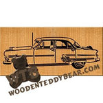 1953 Ford Meteor fretwork scroll saw pattern | The Wooden Teddy Bear