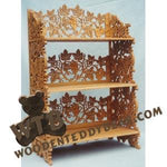 Grapevine Shelf fretwork scroll saw pattern | The Wooden Teddy Bear