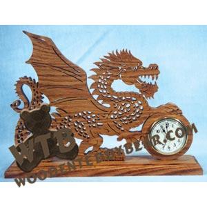 Sparky the Dragon fretwork scroll saw pattern | The Wooden Teddy Bear