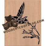 Hummingbird Fretwork Scroll Saw Pattern | The Wooden Teddy Bear