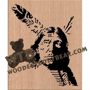 Thunder Medicine Fretwork Scroll Saw Pattern | The Wooden Teddy Bear