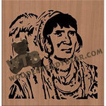 Chief Osceola Fretwork Scroll Saw Pattern | The Wooden Teddy Bear