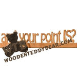 and your point IS? Fretwork Scroll Saw Pattern | The Wooden Teddy Bear