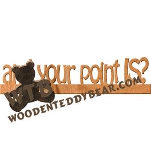 and your point IS? Fretwork Scroll Saw Pattern | The Wooden Teddy Bear