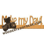Make my Day Fretwork Scroll Saw Pattern | The Wooden Teddy Bear