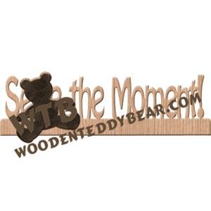 Seize the Moment Fretwork Scroll Saw Pattern | The Wooden Teddy Bear