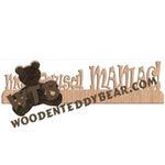 Menopausal Maniac Fretwork Scroll Saw Pattern | The Wooden Teddy Bear