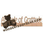Attitude of Gratitude Fretwork Scroll Saw Pattern | The Wooden Teddy Bear