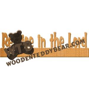 Rejoice in the Lord Fretwork Scroll Saw Pattern | The Wooden Teddy Bear