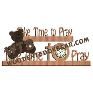 Time to Pray Set Fretwork Scroll Saw Pattern | The Wooden Teddy Bear