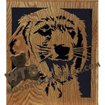 Golden Retriever Fretwork Scroll Saw Pattern | The Wooden Teddy Bear