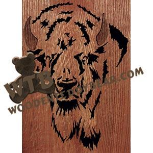Buffalo Fretwork Scroll Saw Pattern | The Wooden Teddy Bear
