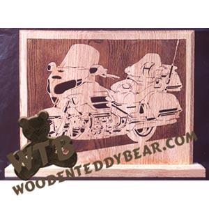 Honda Goldwing Fretwork Scroll Saw Pattern | The Wooden Teddy Bear