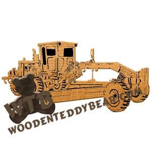 Heavy Equipment Set Fretwork Scroll Saw Pattern | The Wooden Teddy Bear