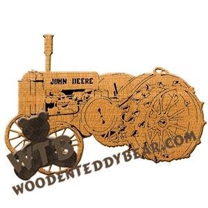 1930 John Deere Fretwork Scroll Saw Pattern | The Wooden Teddy Bear