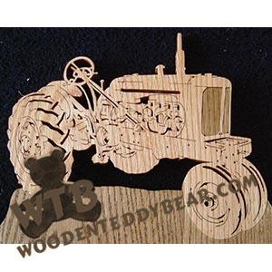 Allis Chalmers WD Fretwork Scroll Saw Pattern | The Wooden Teddy Bear