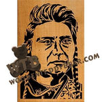 Chief Joseph advanced fretwork scroll saw pattern | The Wooden Teddy Bear