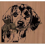 Puppy #2 fretwork scroll saw pattern | The Wooden Teddy Bear