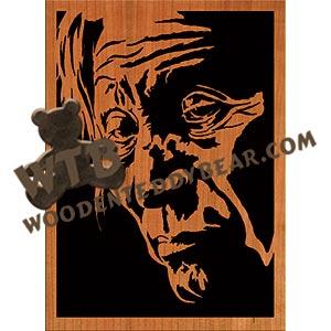 Indian #5 advanced fretwork scroll saw pattern | The Wooden Teddy Bear