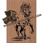 Horse #1 fretwork scroll saw pattern | The Wooden Teddy Bear