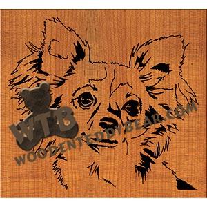 Dog #4 fretwork scroll saw pattern | The Wooden Teddy Bear