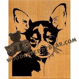 Dog #5 fretwork scroll saw pattern | The Wooden Teddy Bear